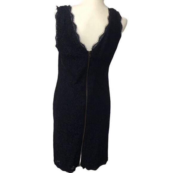 Adrianna Pappel Blue Lace‎ Sleeveless Dress size 12 - Picture 3 of 12